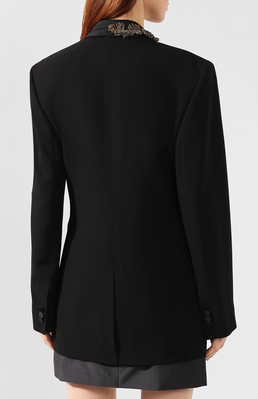 Жакет из смеси шерсти и вискозы ACNE STUDIOS, арт. AH0033, фото 4