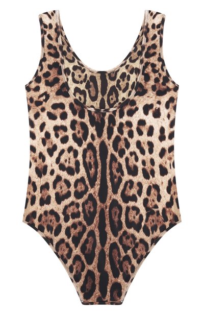Слитный купальник DOLCE & GABBANA леопардового цвета по цене 35700 руб., арт. L5J812/0N011, фото 2 Слитный купальник DOLCE & GABBANA, арт. L5J812/0N011, фото 2