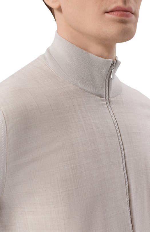 Шерстяной кардиган Gran Sasso 43165/14721 Бежевый  43165/14721 Фото 5