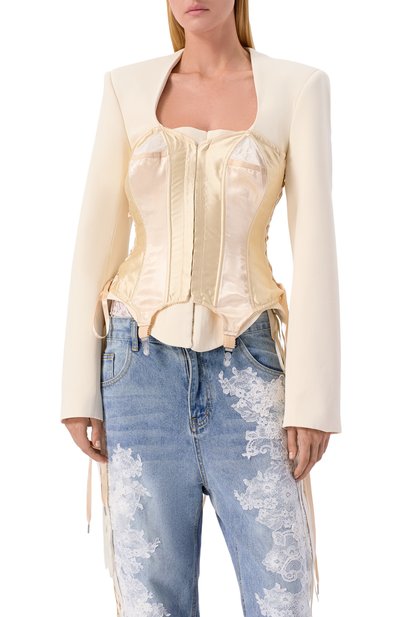 Жакет из вискозы и хлопка DANIIL ANTSIFEROV, арт. DA_1740, фото 3