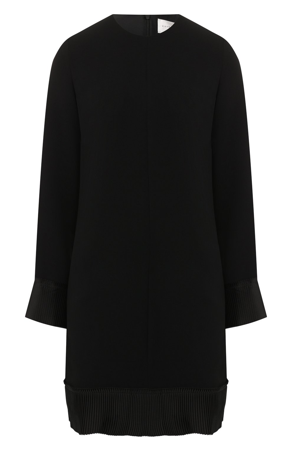 Платье VICTORIA, VICTORIA BECKHAM черного цвета по цене 43400 руб., арт. DRVV 680 PAW19 S0FT CREPE, фото 1 Платье VICTORIA, VICTORIA BECKHAM, арт. DRVV 680 PAW19 S0FT CREPE, фото 1