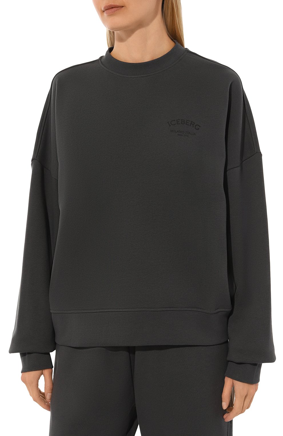 Хлопковый свитшот ICEBERG, арт. E041/6317, фото 3