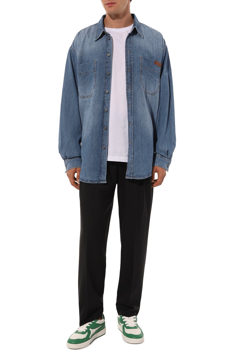 Джинсовая рубашка MOSCHINO, арт. A0223/7038, фото 2