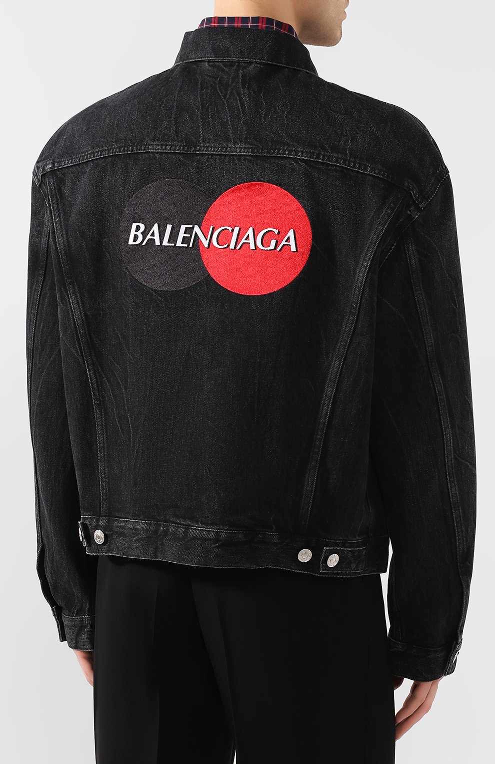 Джинсовая куртка BALENCIAGA, арт. 620730/TBP47, фото 4