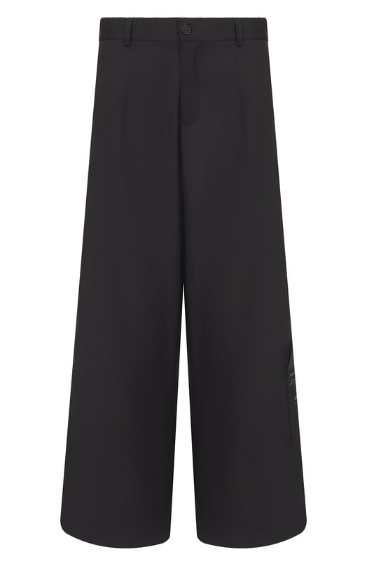 Шерстяные брюки Isabel Benenato UW36S26 Чёрный UW36S26