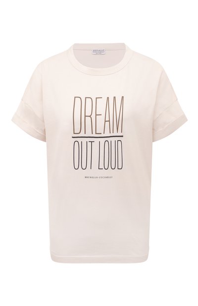 Хлопковая футболка BRUNELLO CUCINELLI, арт. M0A45SU920, фото 1