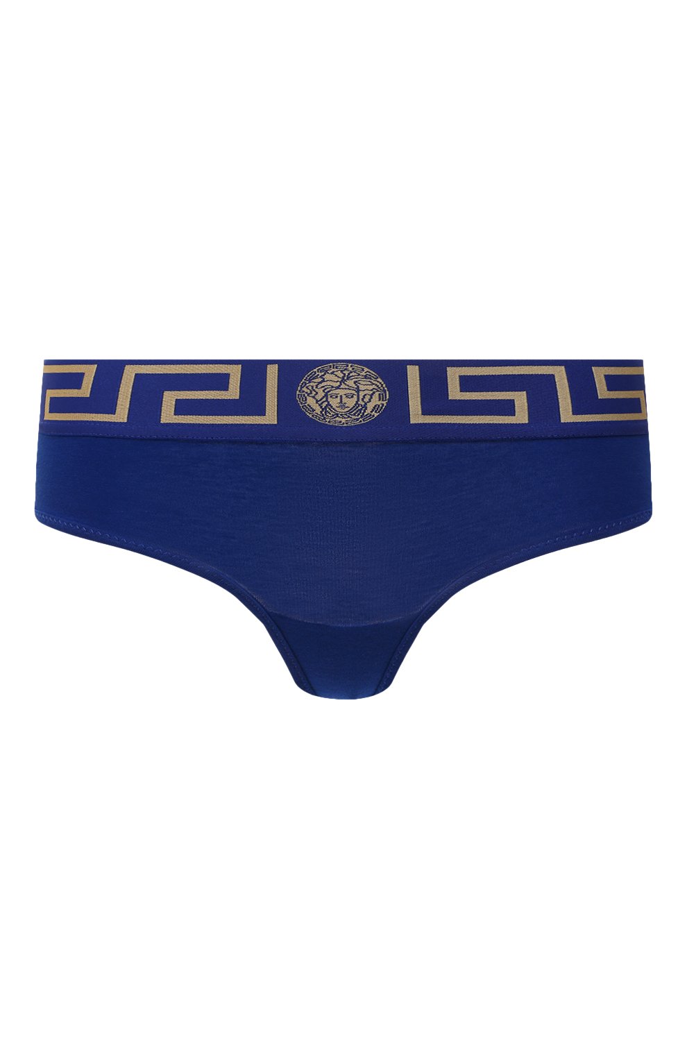 Трусы-шорты VERSACE синего цвета по цене 5995 руб., арт. AUD01071/A232741, фото 1 Трусы-шорты VERSACE, арт. AUD01071/A232741, фото 1