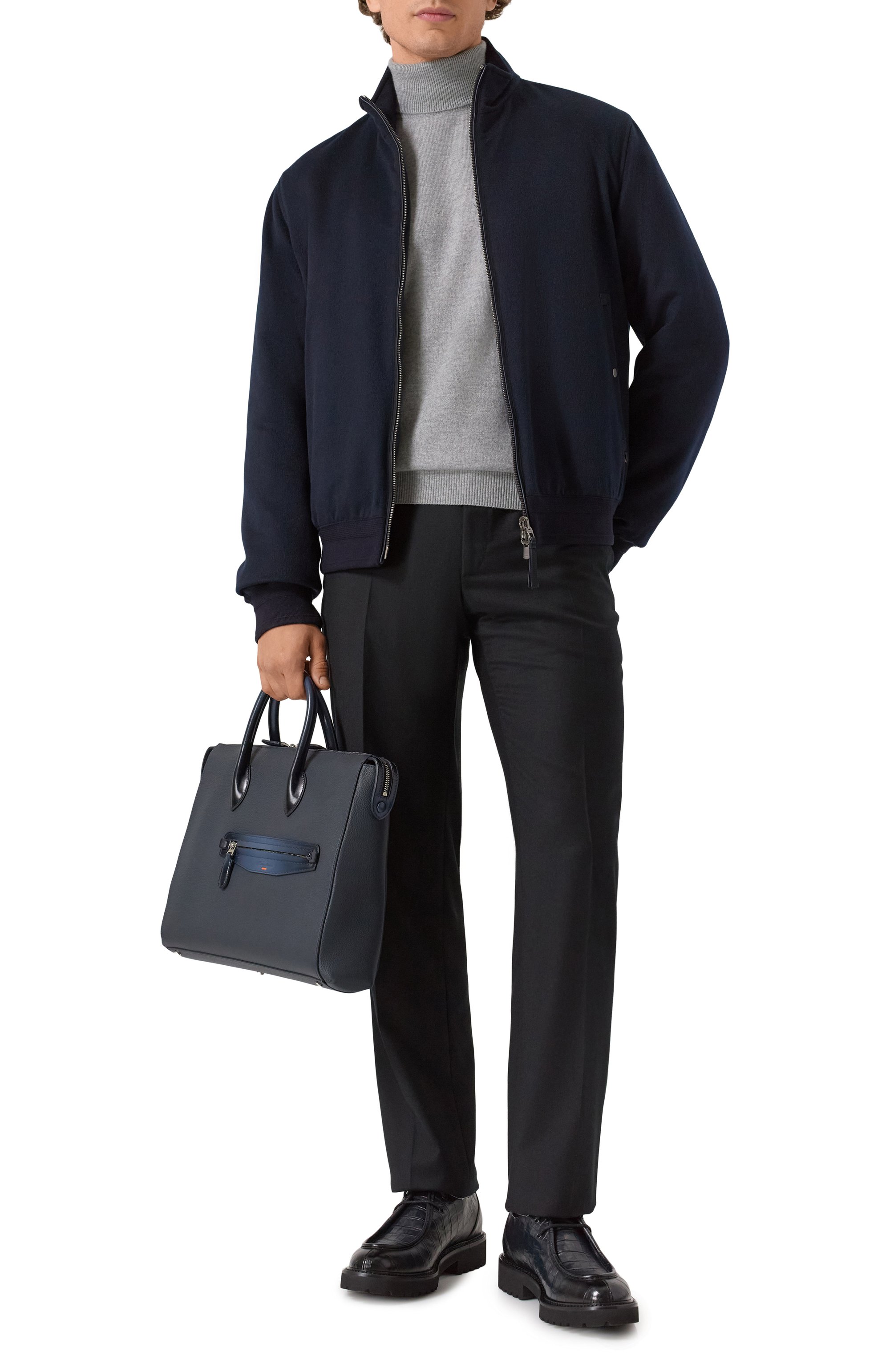 Кашемировая водолазка CORNELIANI, арт. 26M531-2625185, фото 2