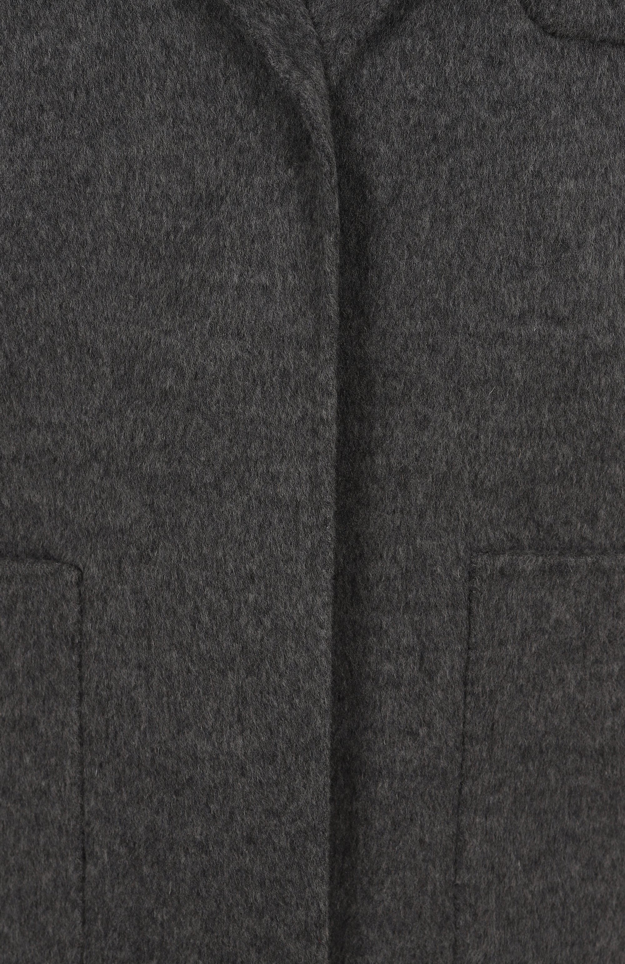 Шерстяное полупальто TOTEME, арт. 242-WR01613-FB0006, фото 6