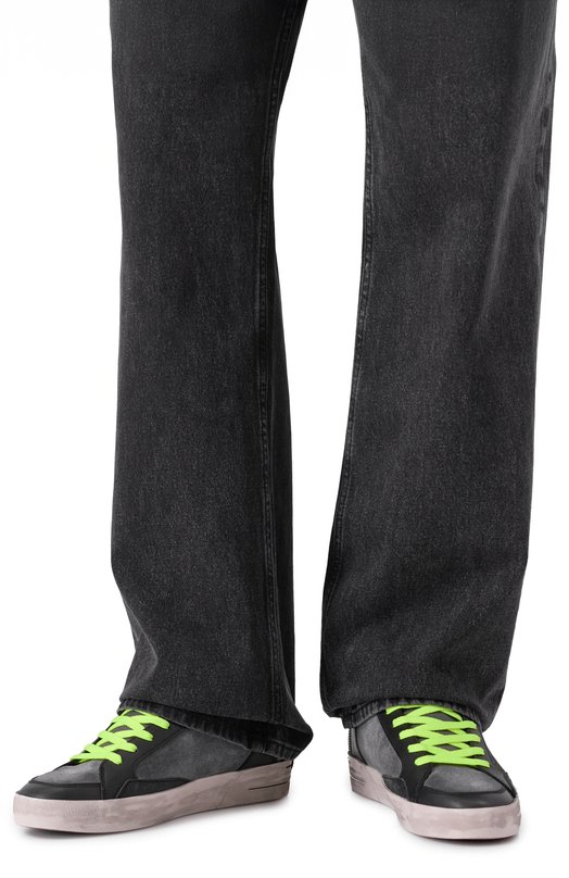 Комбинированные кеды SK8 Deluxe Crime London 11150AA8 Серый  11150AA8 Фото 3