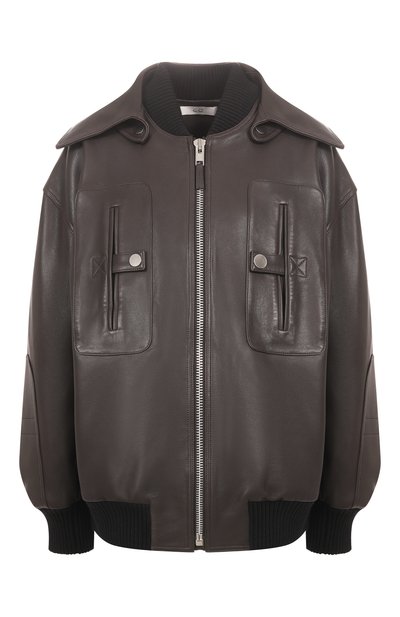 Женская кожаный бомбер CO, арт. 6952PSGV-PS25