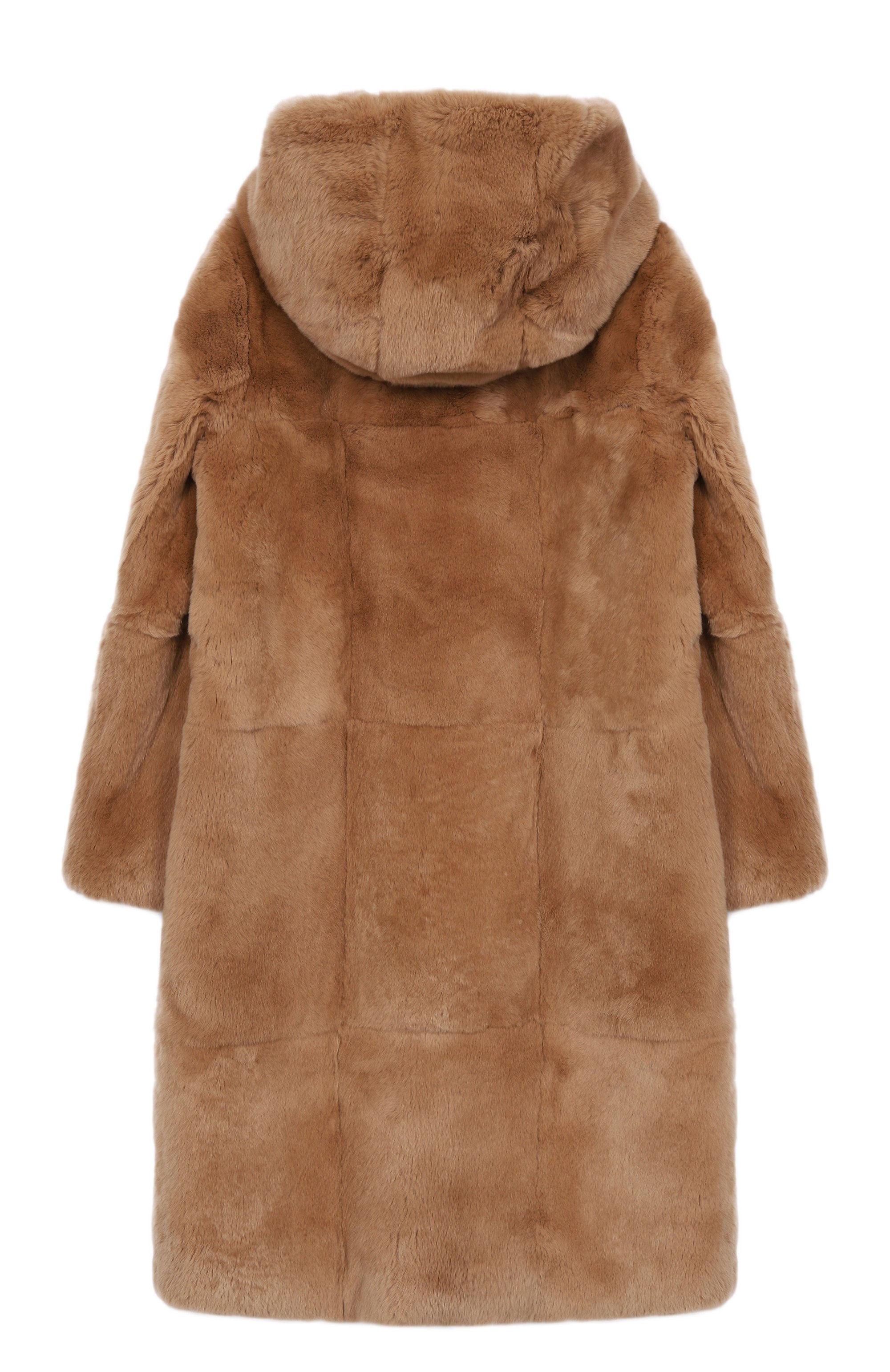 Шуба из кролика YVES SALOMON ENFANT, арт. 21WEM302XXREXX/8-10, фото 2