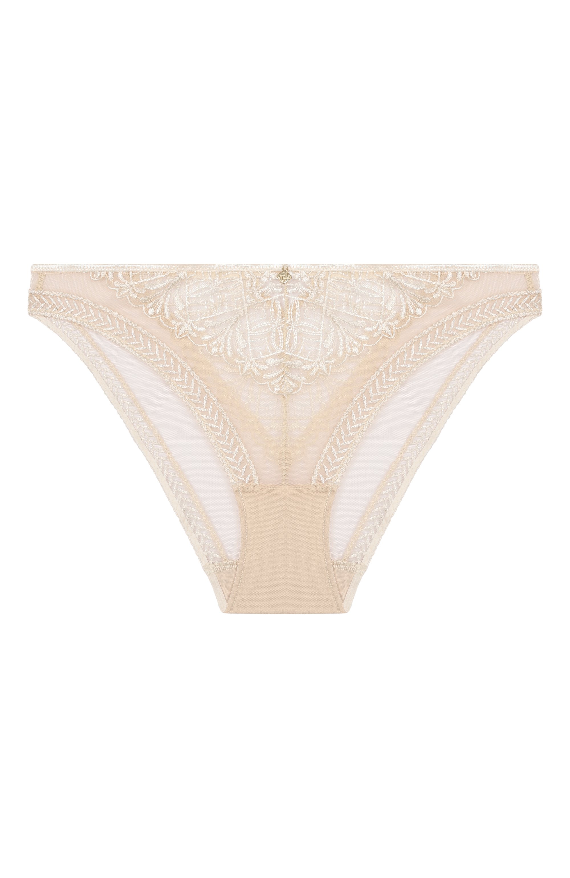 Трусы-слипы AUBADE кремового цвета по цене 11940 руб., арт. 6C27, фото 1 Трусы-слипы AUBADE, арт. 6C27, фото 1