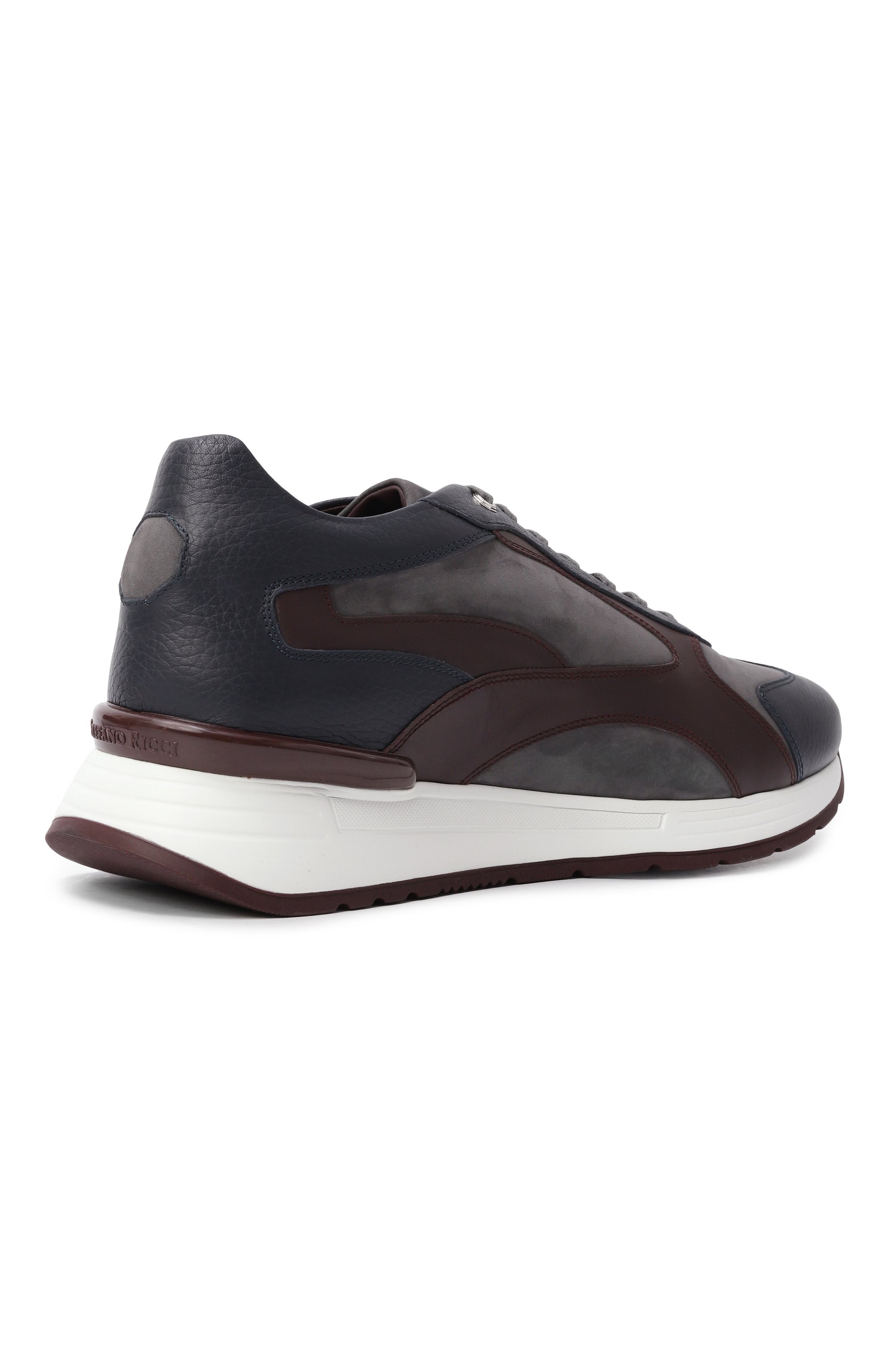 Кожаные кроссовки STEFANO RICCI, арт. UZ26EG6634/VDSNWY, фото 5