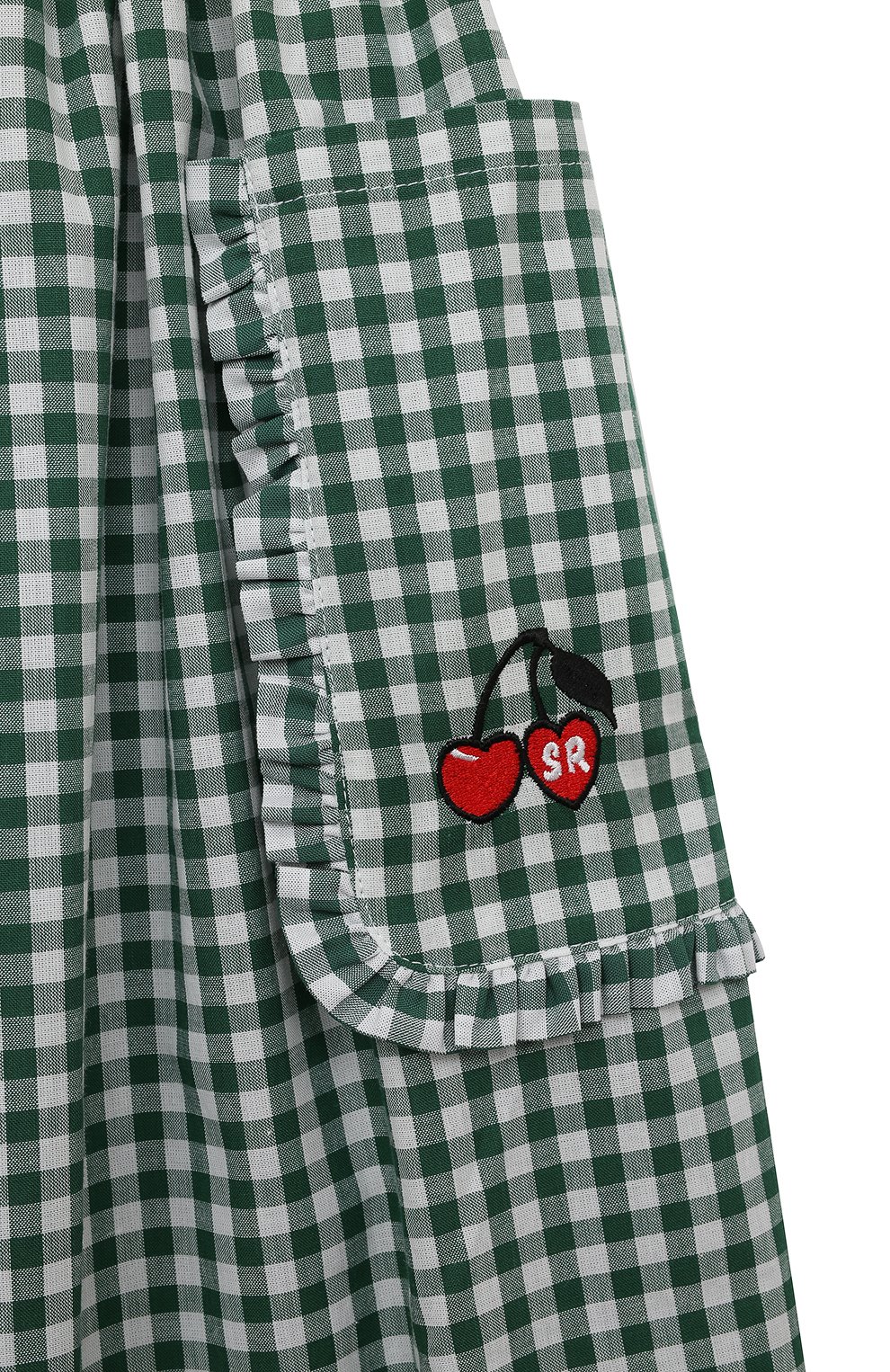 Хлопковая юбка SONIA RYKIEL ENFANT, арт. 22S1SK03, фото 3