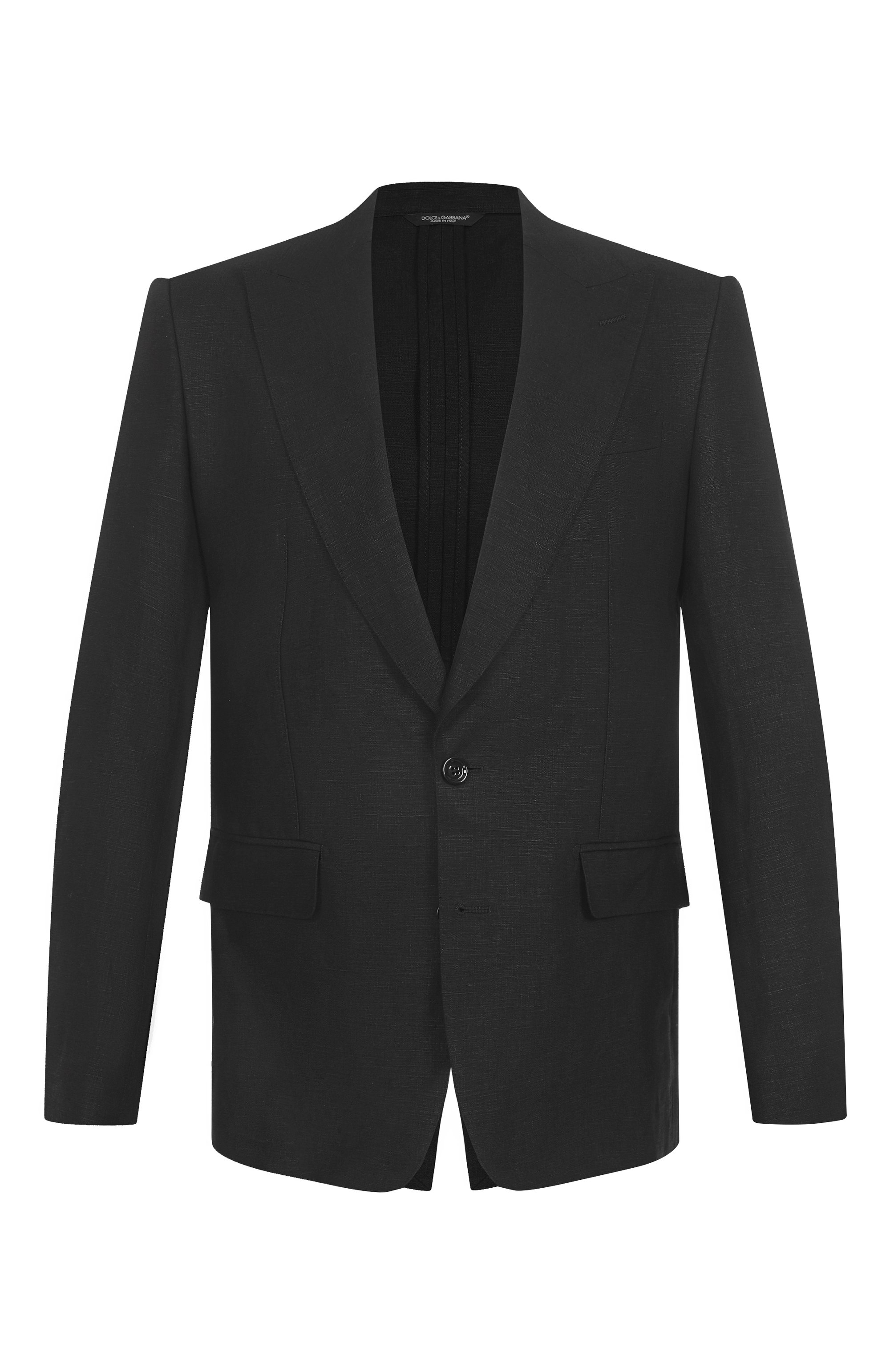 Льняной пиджак DOLCE & GABBANA, арт. G2QS6T/FU4MC, фото 1