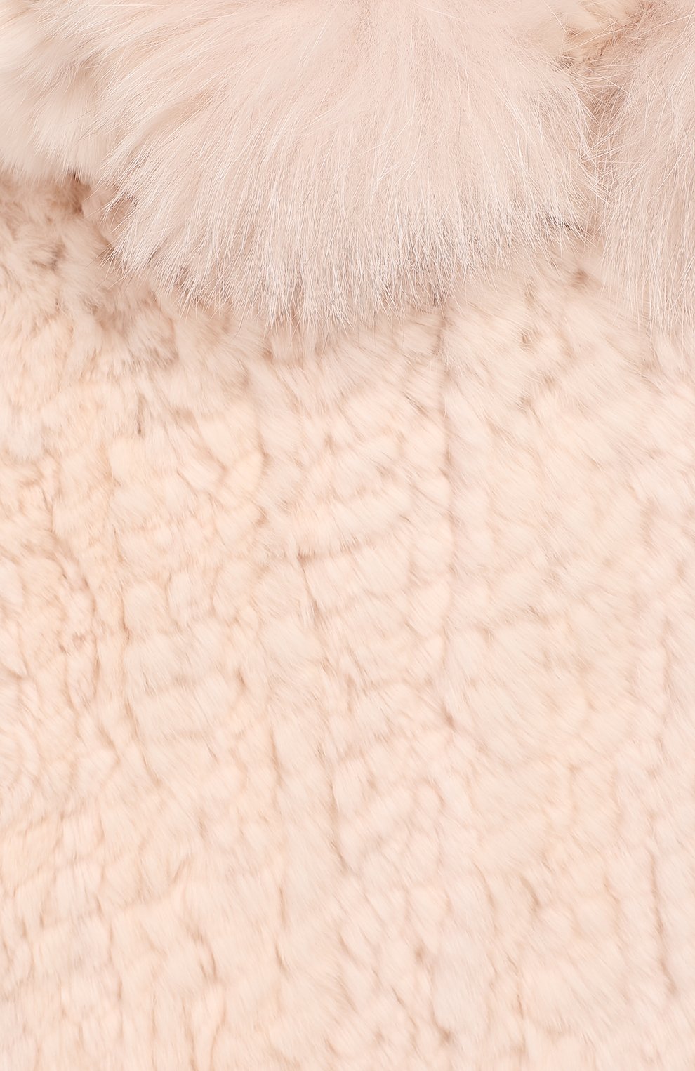 Пончо из кролика YVES SALOMON ENFANT, арт. 20WEC321XXKREX/12-14, фото 3