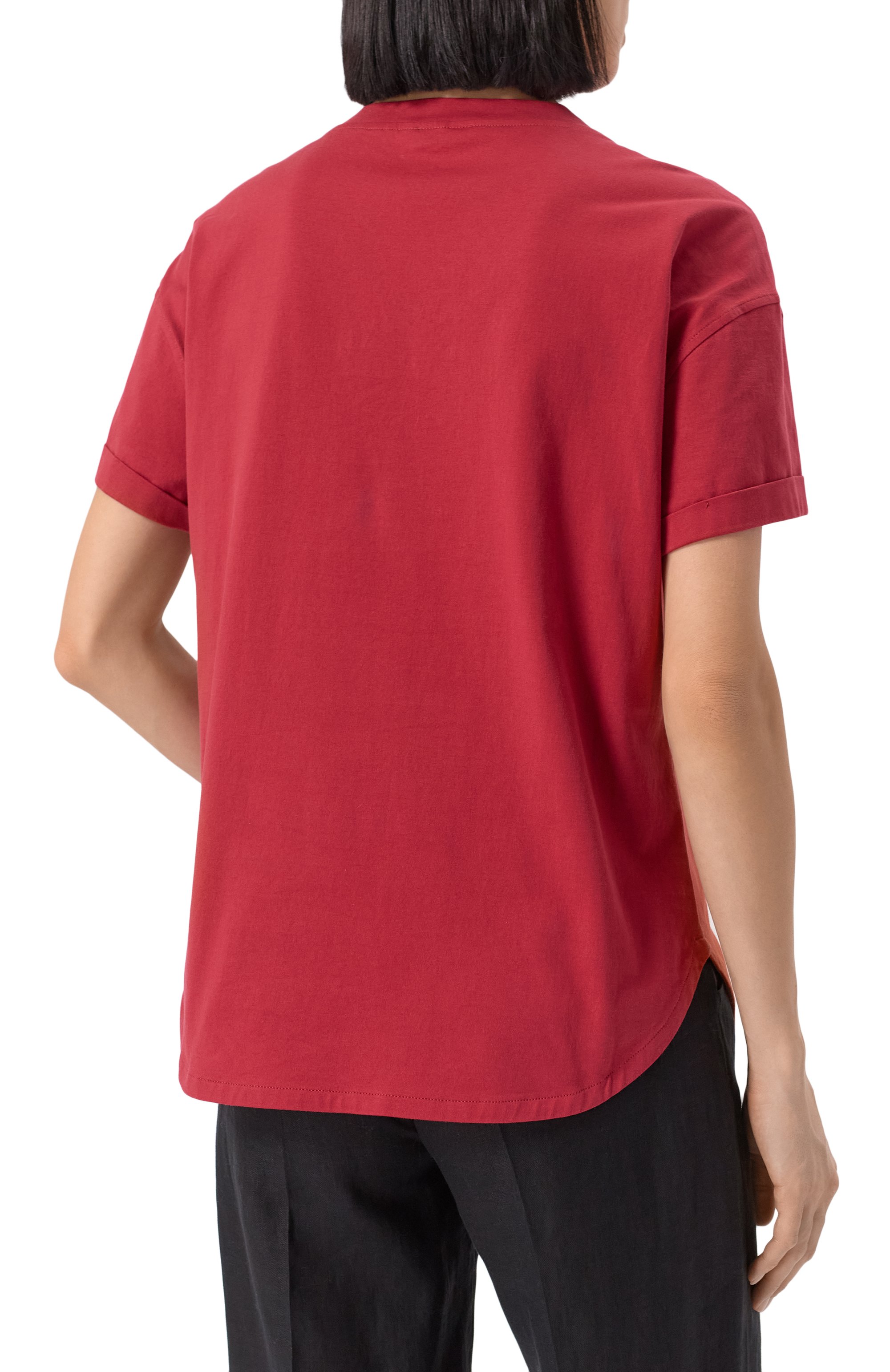 Хлопковая футболка BRUNELLO CUCINELLI, арт. M0T81HA850, фото 4