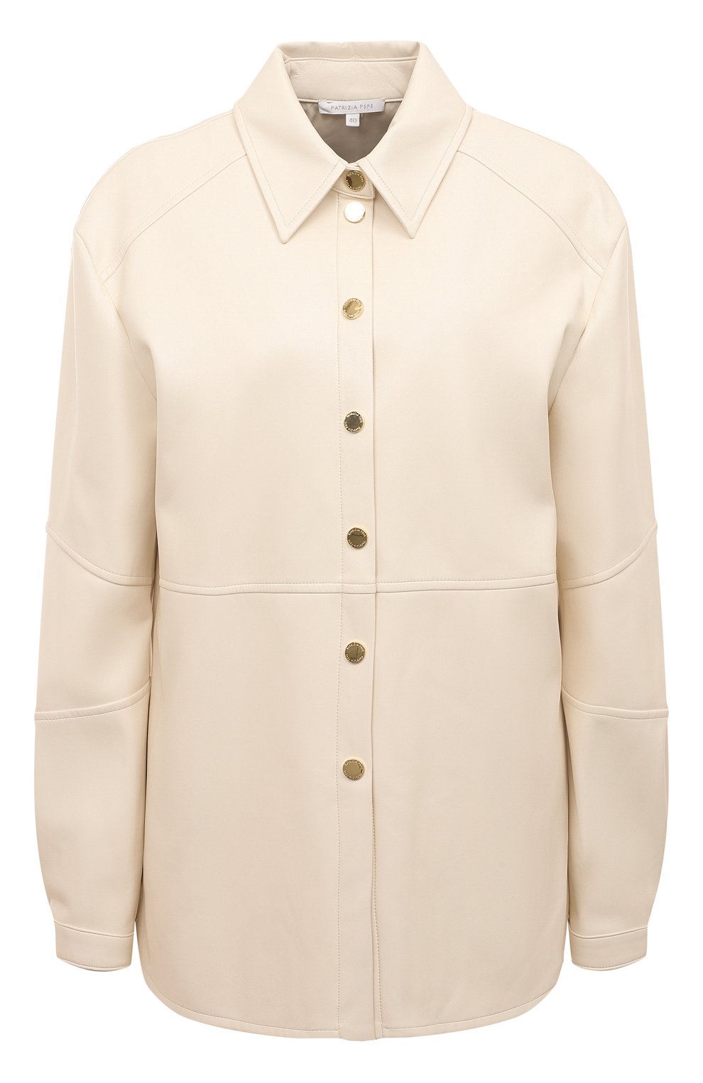 Рубашка из экокожи PATRIZIA PEPE, арт. 8C0578_E005, фото 1