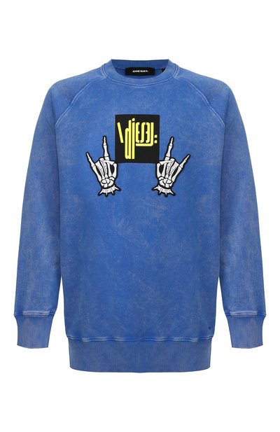 Хлопковый свитшот DIESEL, арт. 00SQK7/0JATA, фото 1