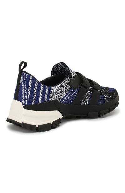 Комбинированные кроссовки PRADA, арт. 4O3219-2OB5-F0T5R, фото 4