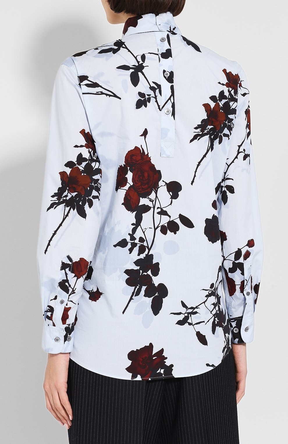 Хлопковая блузка DRIES VAN NOTEN, арт. 192-10759-8007, фото 4