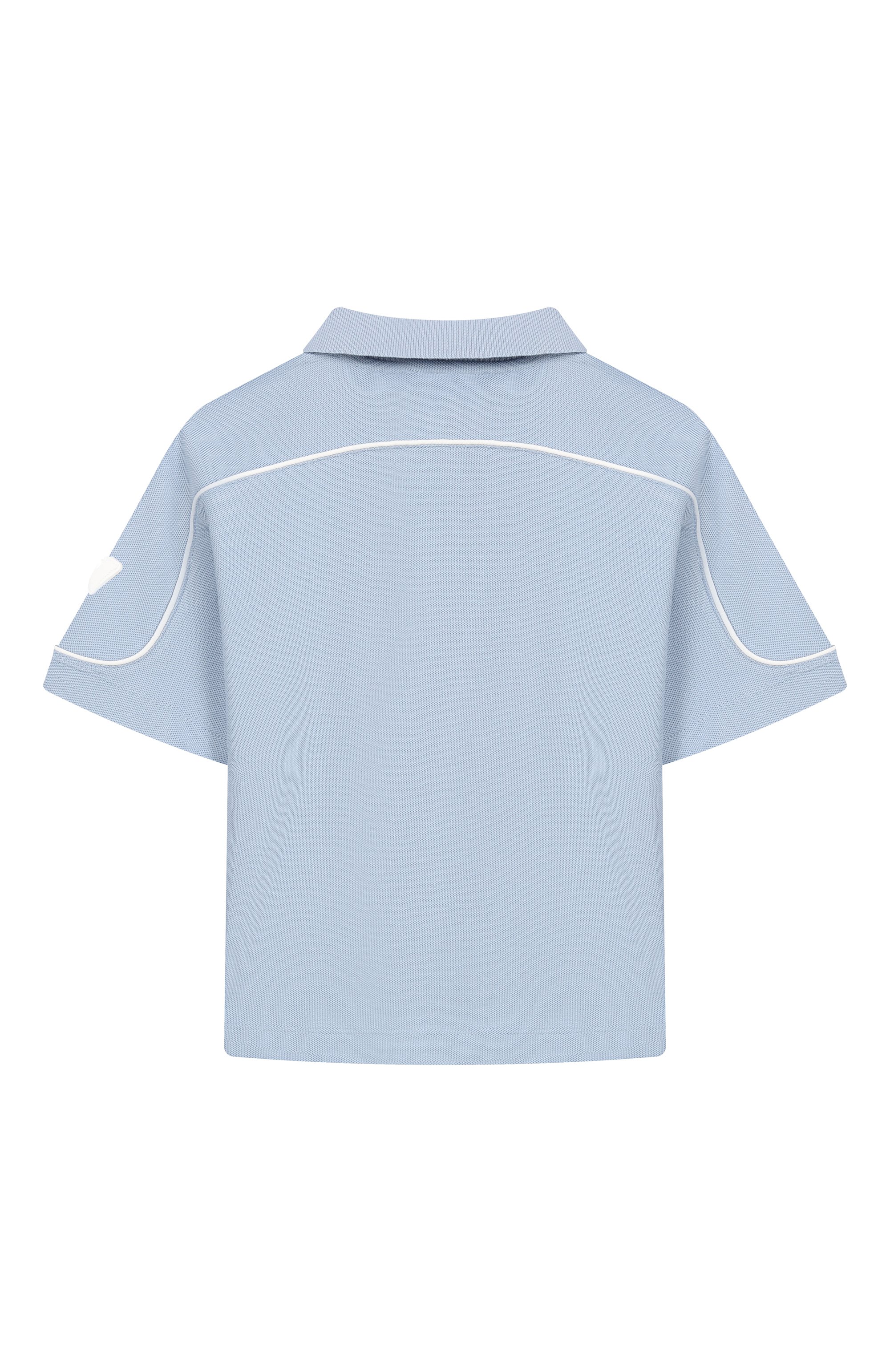 Хлопковое поло EMPORIO ARMANI, арт. EB001336/AF10497, фото 2