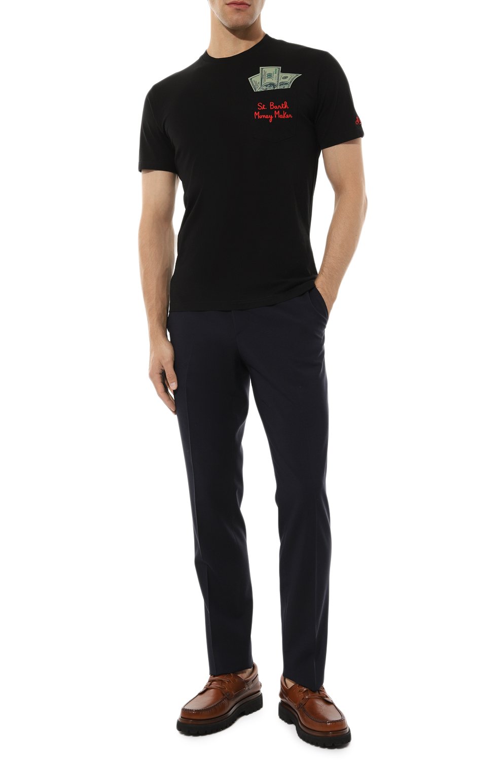 Хлопковая футболка MC2 SAINT BARTH, арт. STBM/AUSTIN/07099D, фото 2