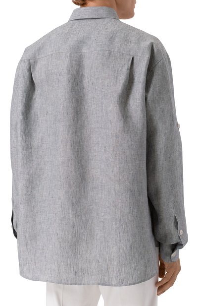 Льняная рубашка DOLCE & GABBANA, арт. G5NI3T/FU4MF, фото 4