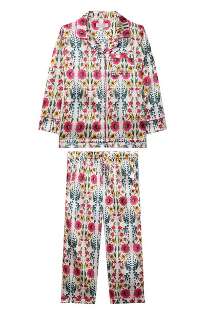 Шелковая пижама LITTLE YOLKE, арт. AW21-12S-WIF-IV, фото 1