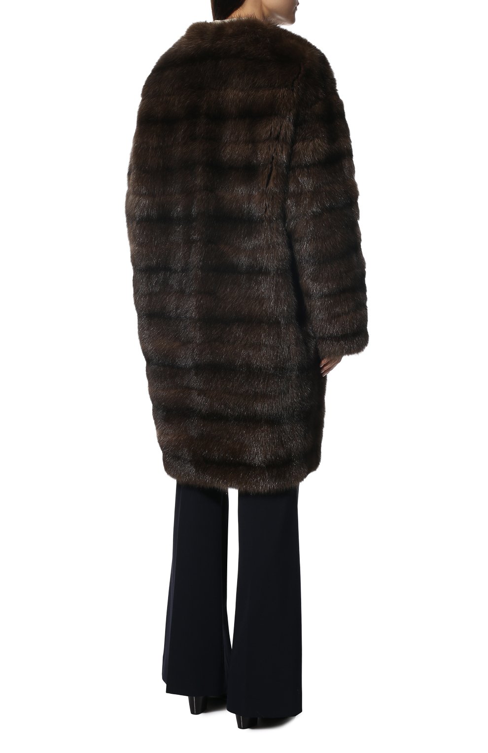 Шуба из меха соболя VALENTINO, арт. UF3FAA303AF, фото 4