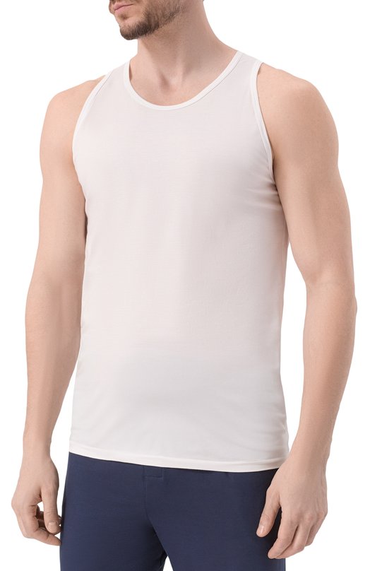 Хлопковая майка Zimmerli 172-1460 Белый  172-1460 Фото 3