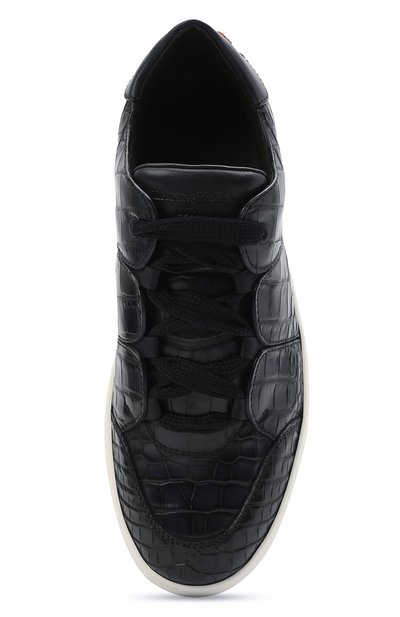 Кеды из кожи аллигатора ZEGNA, арт. A4361X-LHALS/AMIS, фото 5