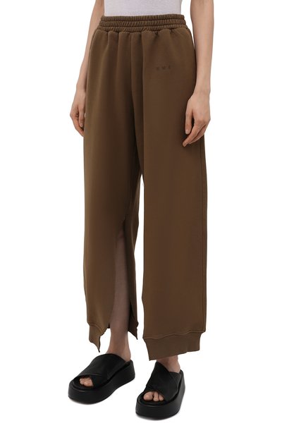 Хлопковые брюки MM6, арт. S52KA0315/S25337, фото 3