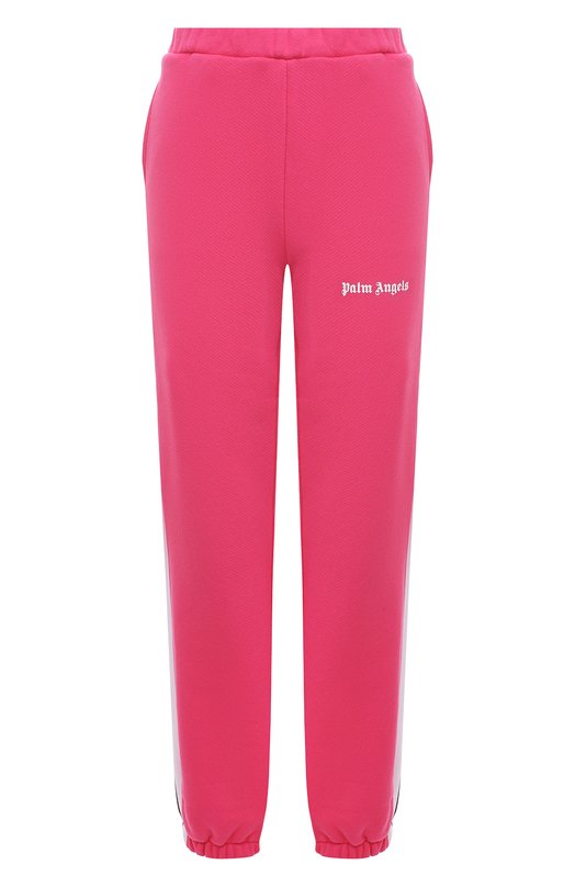 

Хлопковые джоггеры Palm Angels, Розовый