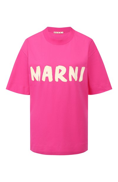 Хлопковая футболка MARNI, арт. THJET49EPC/SCQ65, фото 1