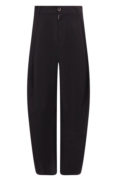 Мужские брюки изо льна и шерсти UMA WANG, арт. UM3502