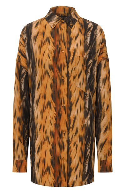 Женская шелковая рубашка BALENCIAGA, арт. 814121/TRLD5