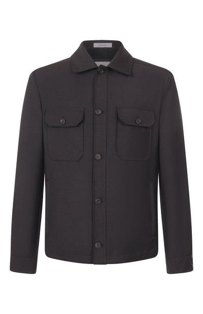 Мужская шерстяная куртка-рубашка CORNELIANI, арт. 25LI22-2518187