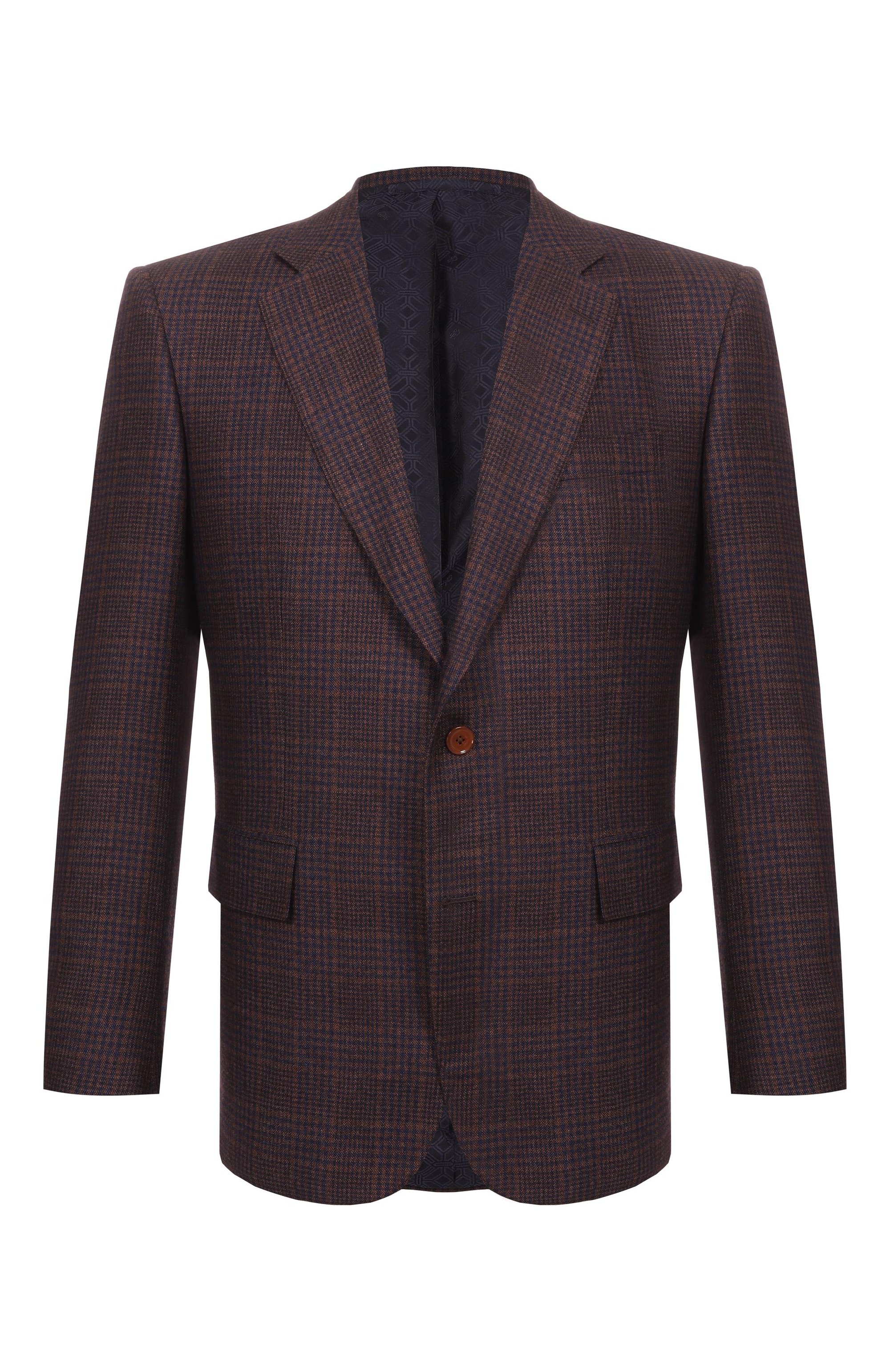 Пиджак из шерсти и кашемира STEFANO RICCI, арт. S1RF432000/B168HA/60, фото 1