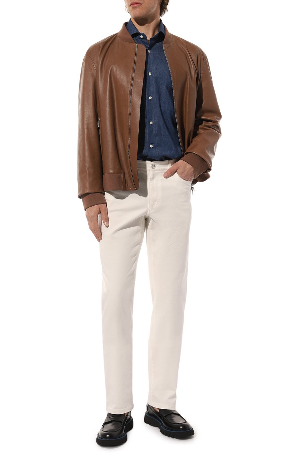 Джинсы regular fit ZILLI, арт. MCZ-00170-DEWH1/R001, фото 2