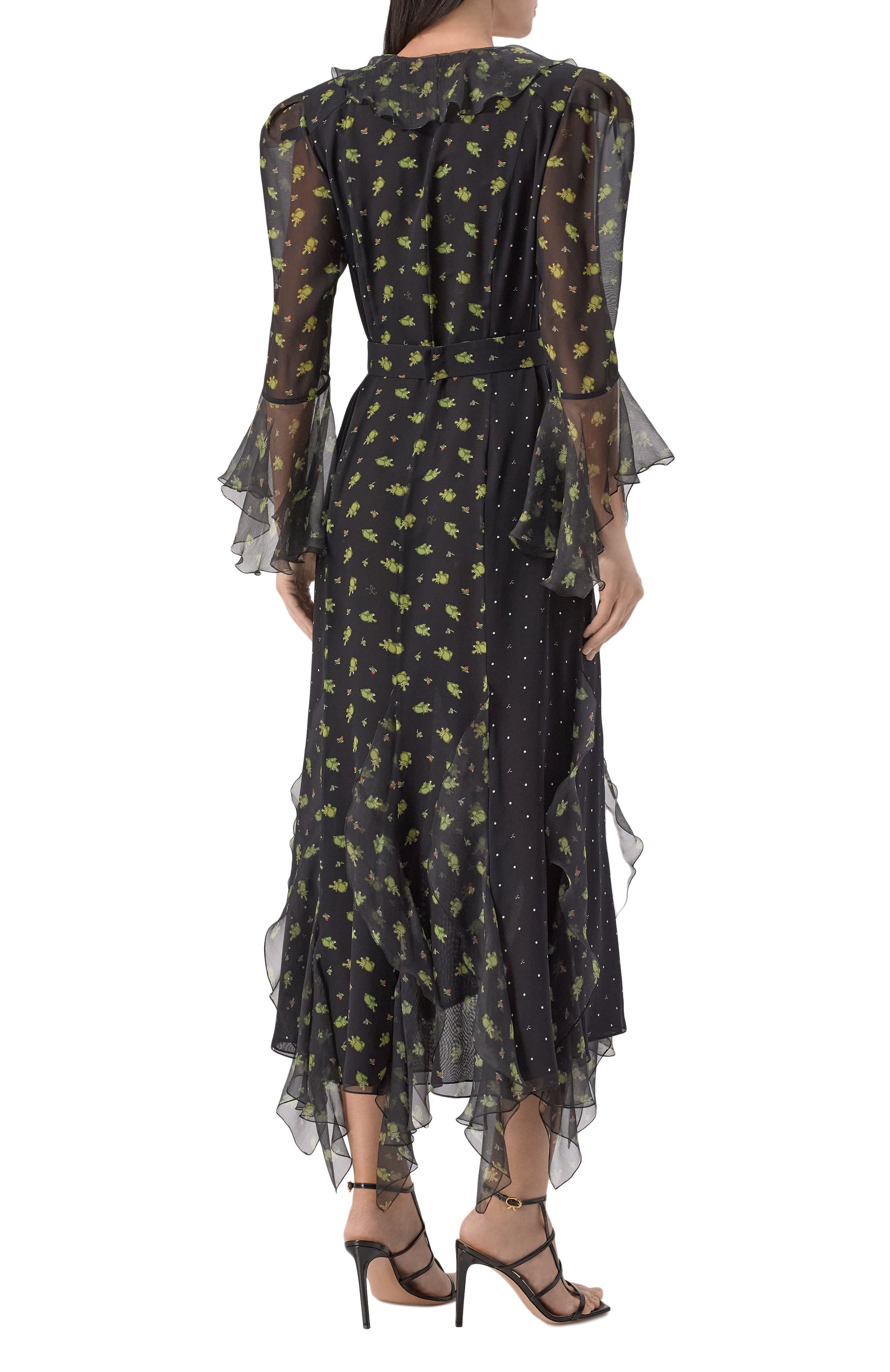 Шелковое платье ULYANA SERGEENKO, арт. ABM007FW24P2289Т24, фото 4