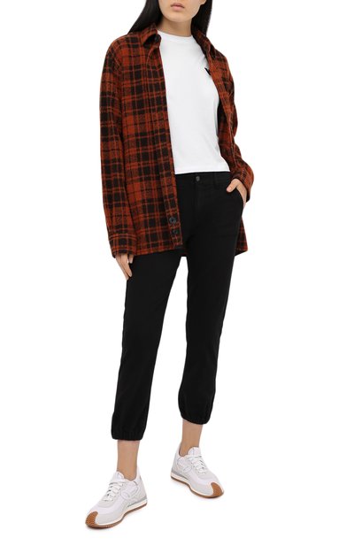 Хлопковая футболка EMPORIO ARMANI белого цвета по цене 13650 руб., арт. 3K2T7X/2J53Z, фото 2 Хлопковая футболка EMPORIO ARMANI, арт. 3K2T7X/2J53Z, фото 2