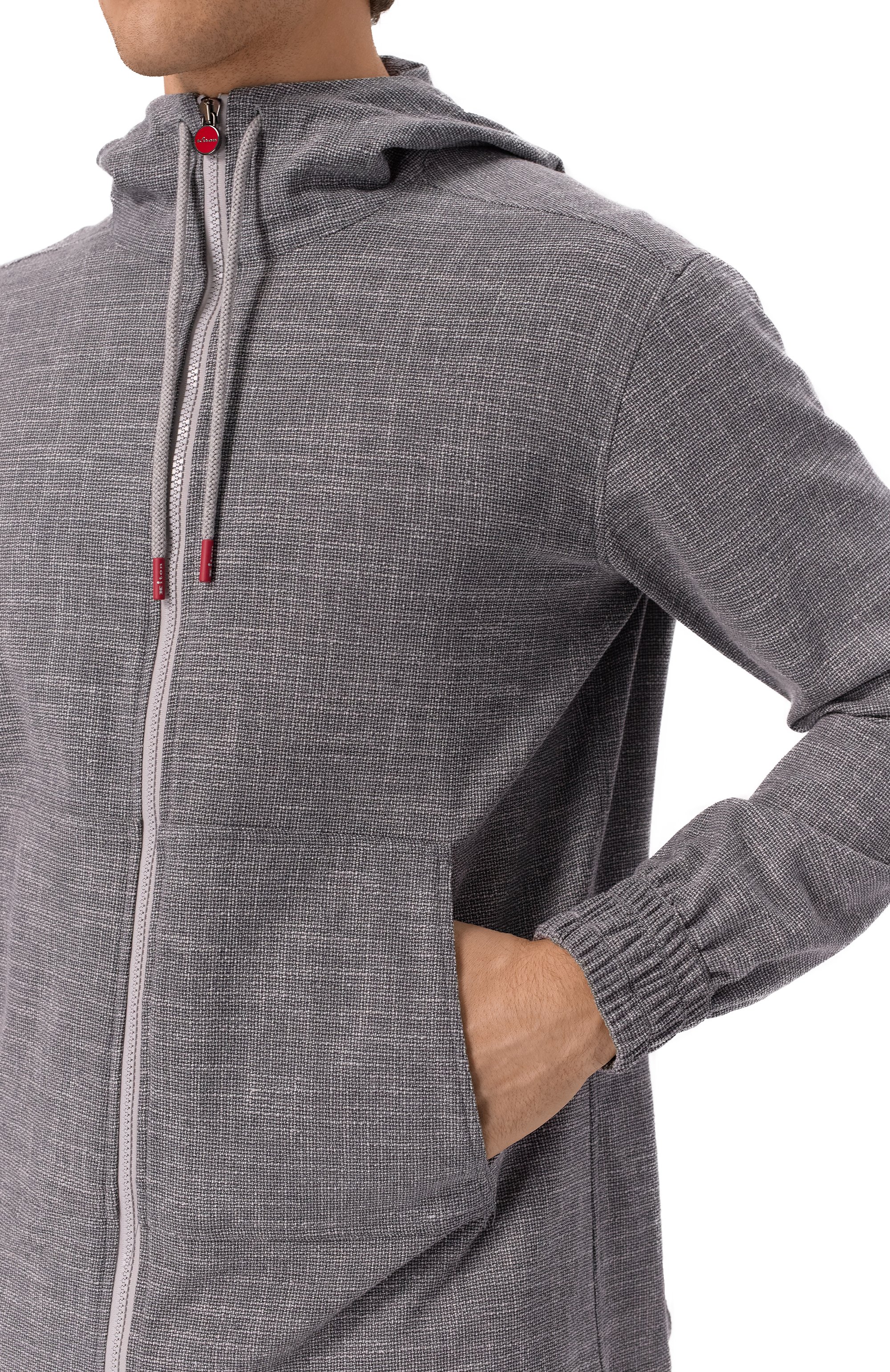 Толстовка из шерсти и шелка KITON, арт. UMC010K0615E05, фото 5