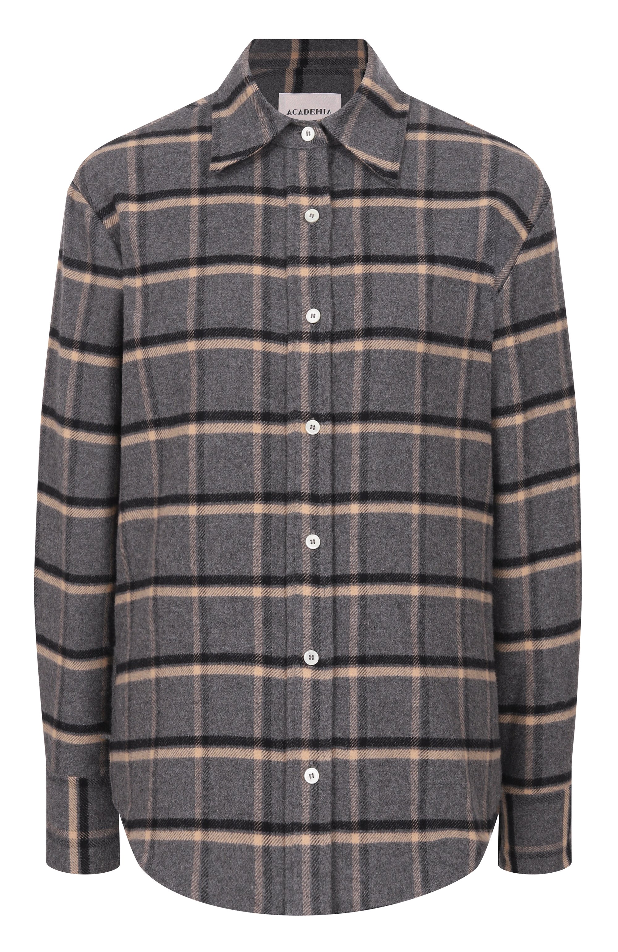 Хлопковая рубашка ACADEMIA, арт. SILVY/75DM1/BL0USE, фото 1
