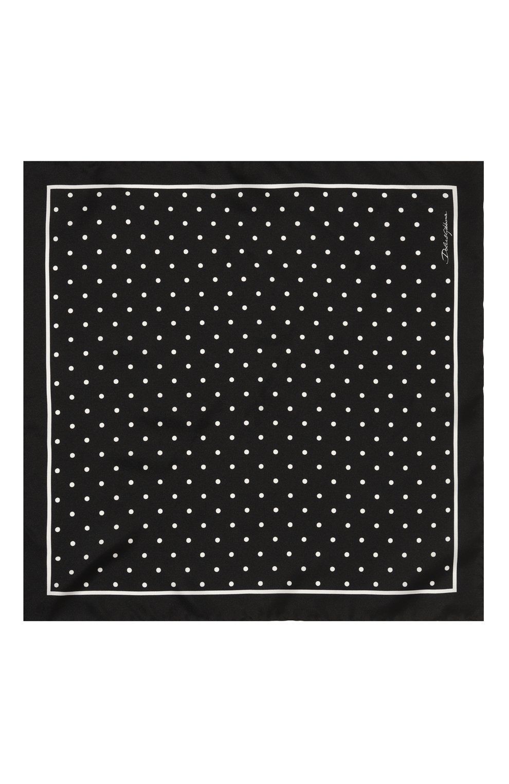 Шелковый платок DOLCE & GABBANA, арт. FN093R/GDCLA, фото 5