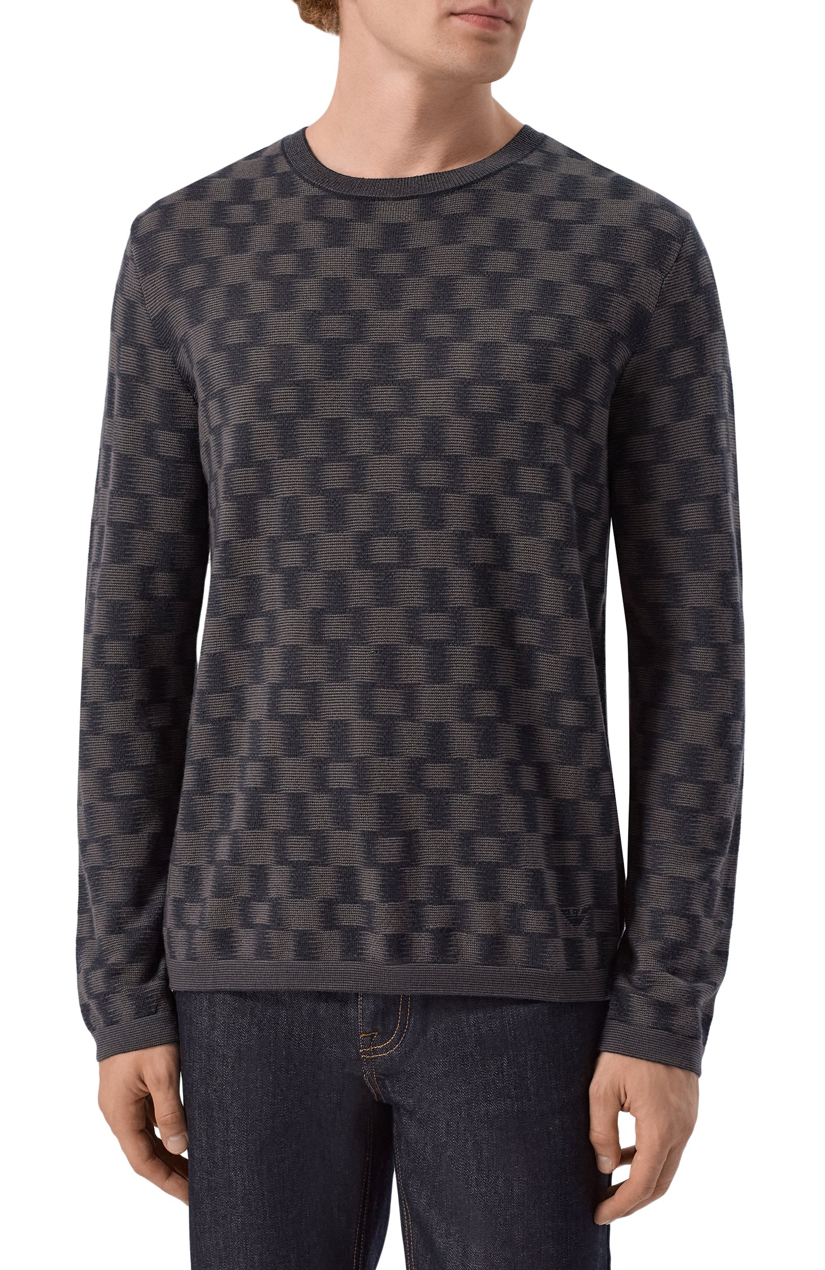 Шерстяной джемпер EMPORIO ARMANI, арт. EM006276/AF29848, фото 3