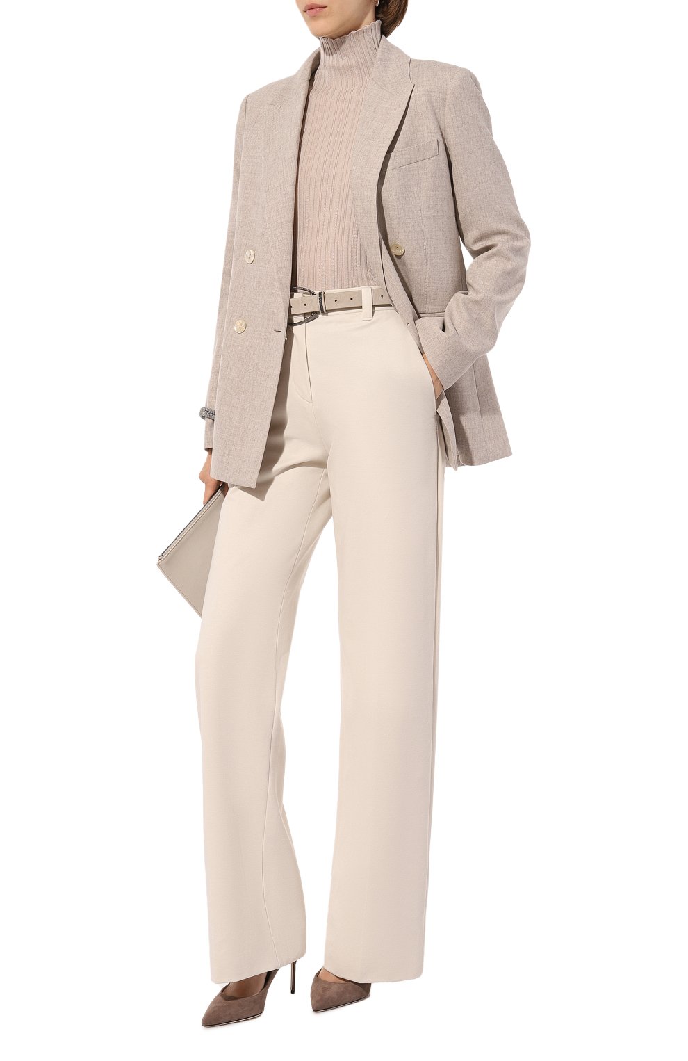 Водолазка из кашемира и шелка AGNONA, арт. K202038E/7D180HE, фото 2