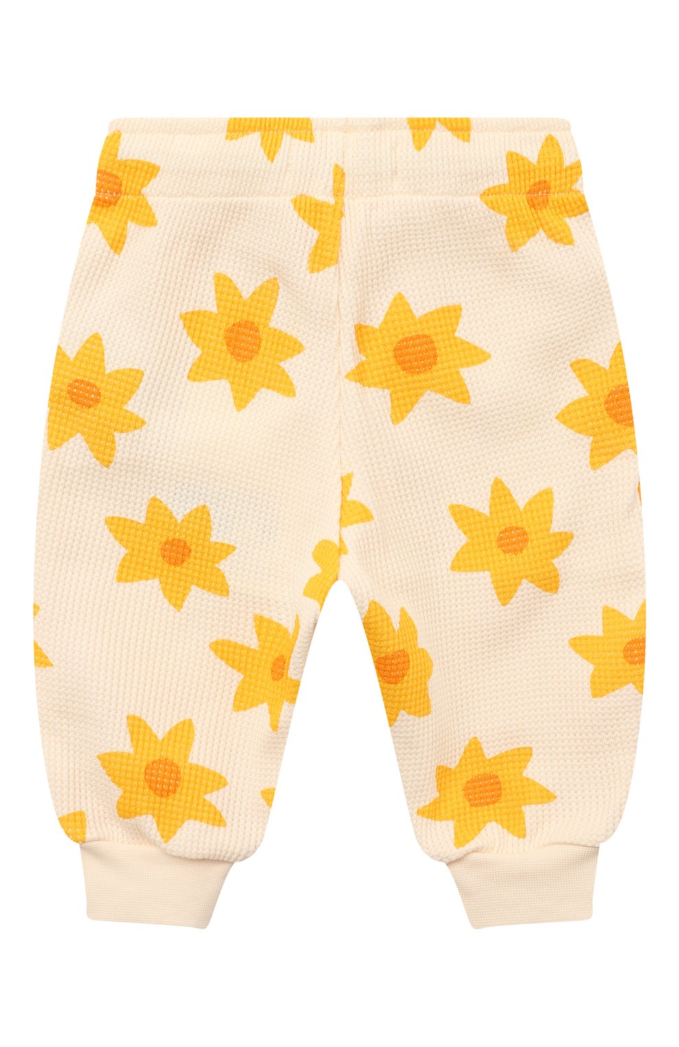 Хлопковые джоггеры TINYCOTTONS желтого цвета по цене 7800 руб., арт. SS23-254, фото 2 Хлопковые джоггеры TINYCOTTONS, арт. SS23-254, фото 2