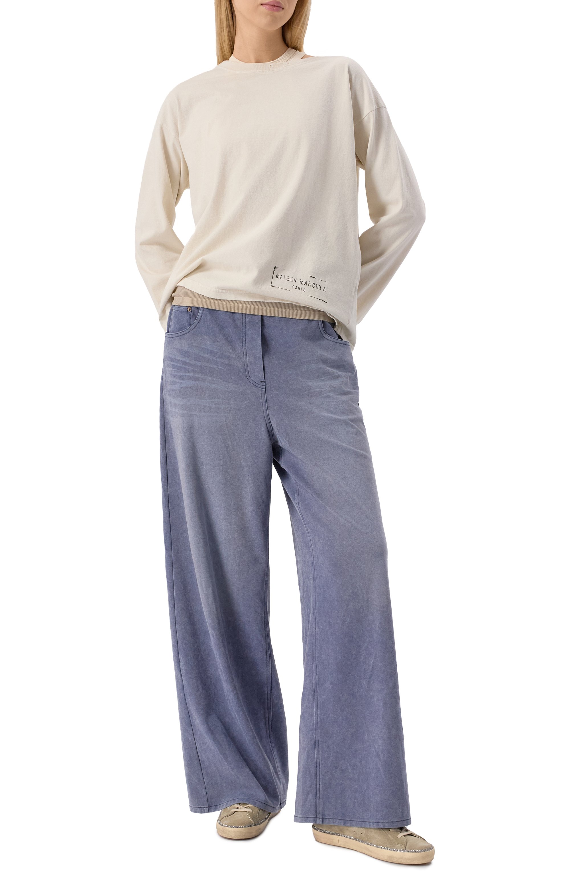 Хлопковый лонгслив MAISON MARGIELA, арт. S51GC0535/S24567, фото 2